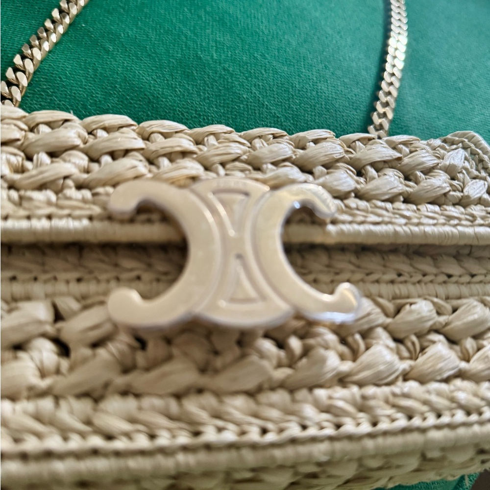 Celine Raffia Bag - Picture 2 of 10